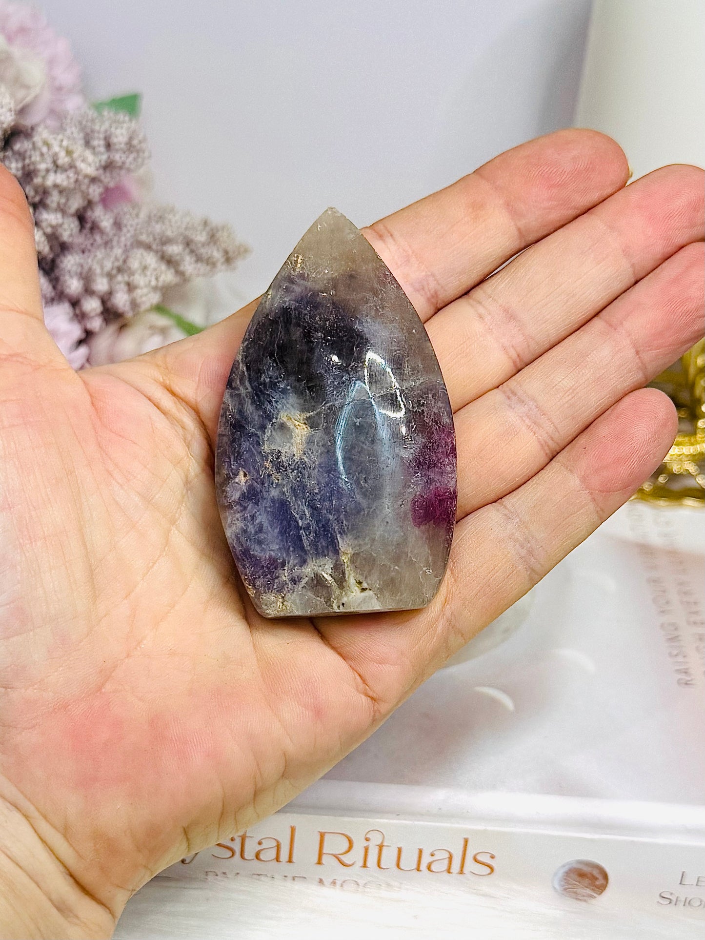 Pegmatite | Unicorn Stone Flame 8cm