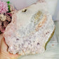 Absolutely Incredible Large Chunky Natural Pink Amethyst Druzy Slab 21cm 1.29KG