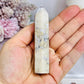 Flower Agate Druzy Tower 9.5cm