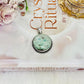 Lovely Round Larimar Pendant In Gift Bag