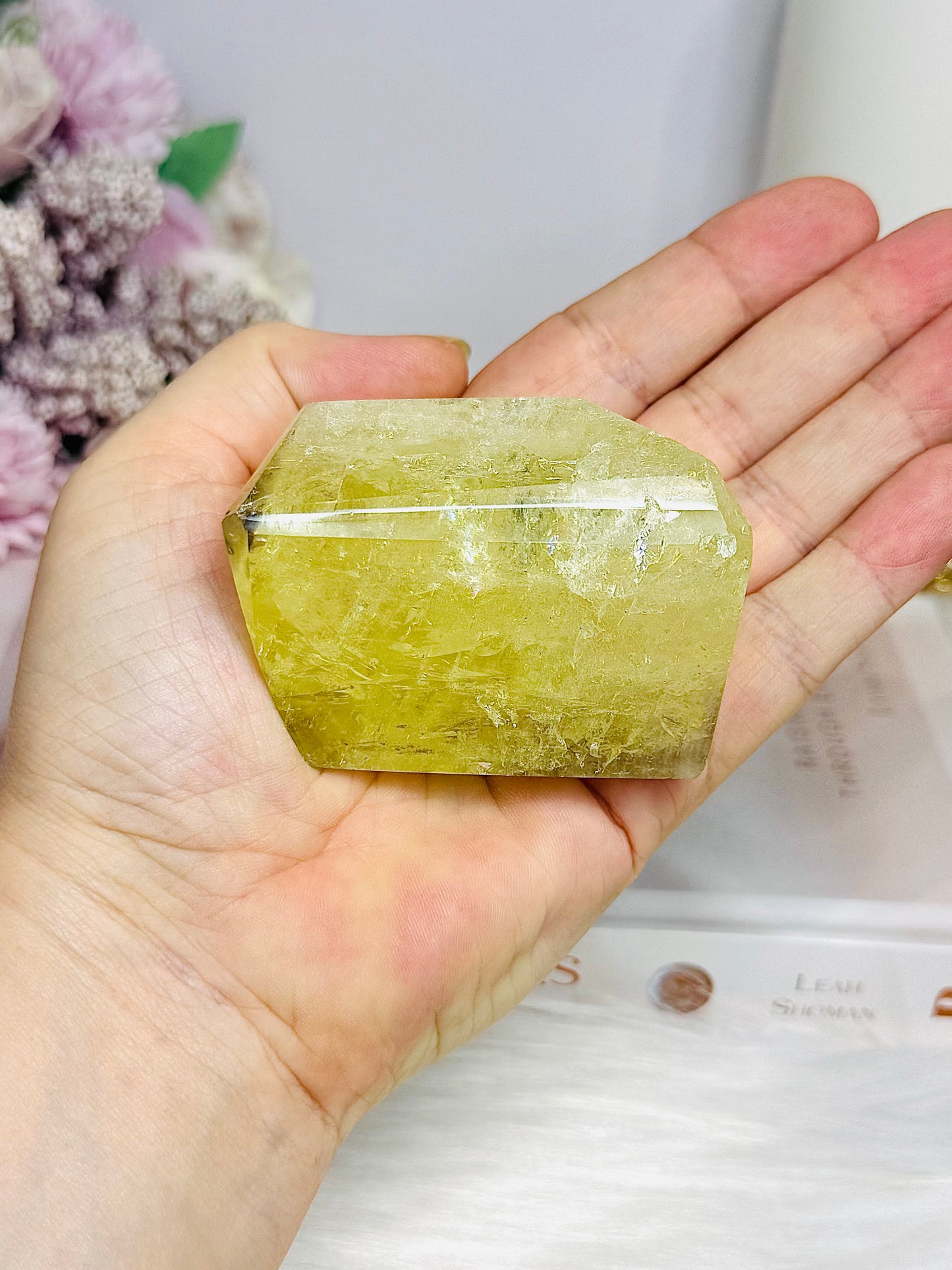 Citrine Freeforms with Rainbows 7cm 162g