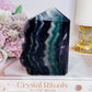 Rainbow Fluorite Slab | Tower 11cm