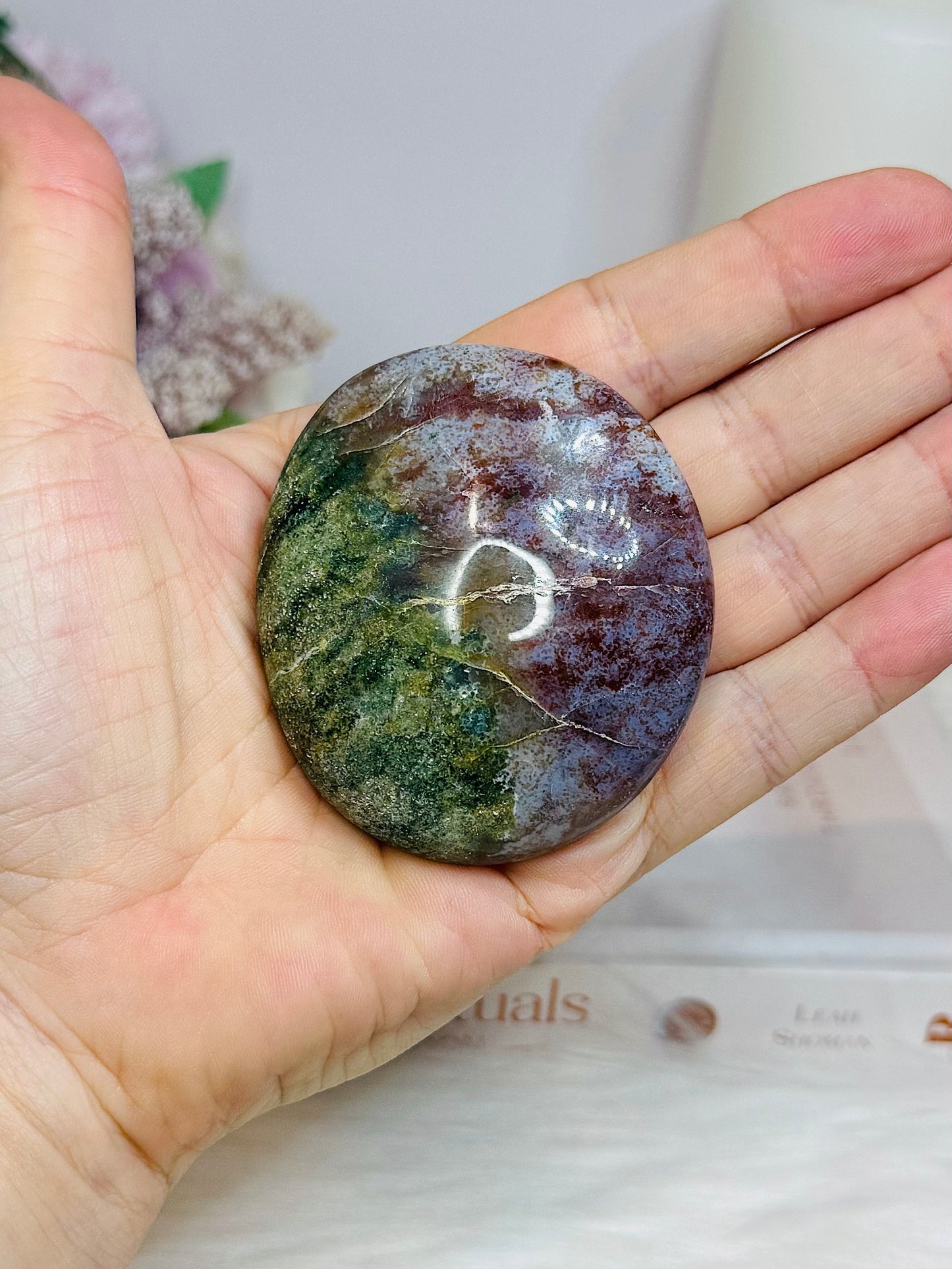 Ocean Jasper Palm Stone