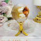 Druzy Flower Agate Sphere on Stand 136g