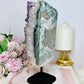 Large 1.4KG 22cm High Grade Chunky Amethyst Cluster On Stand