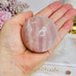 Rose Quartz Sphere On Stand 231g