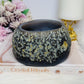Large Agate Carved Bowl 12.5cm 1.1KG