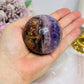 Crazy Lace Amethyst Sphere on Stand 273g