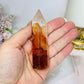 High Grade Fire Quartz Tower 9cm