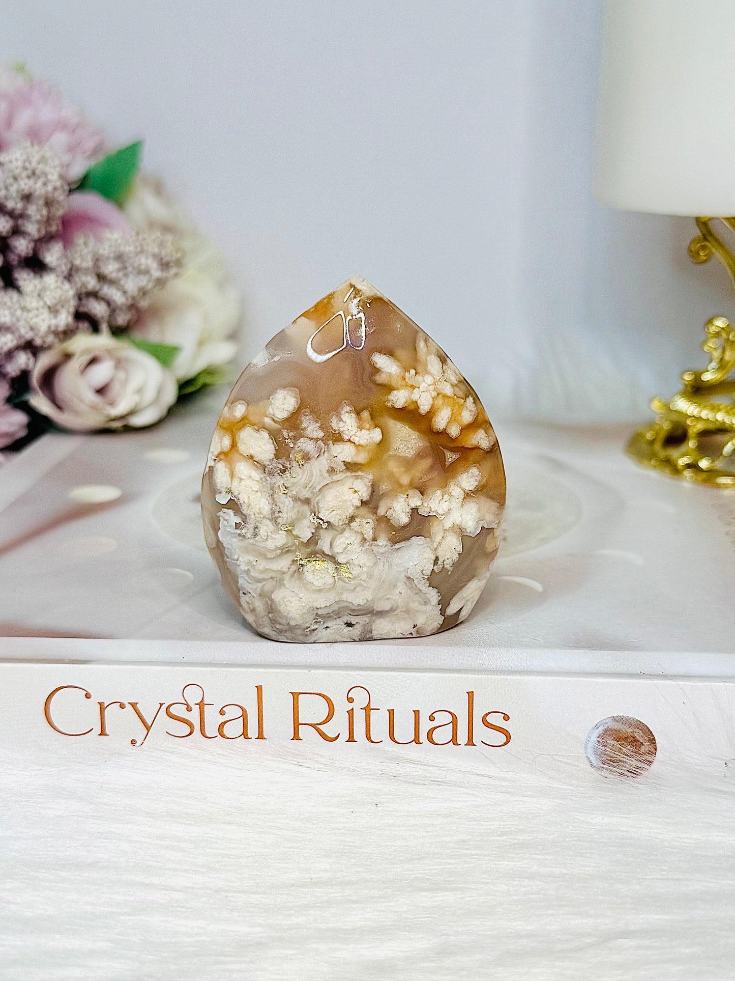 Flower Agate Freeform | Flame 6cm