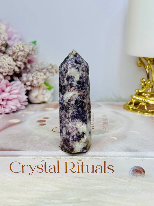 Purple Lepidolite Tower 8cm