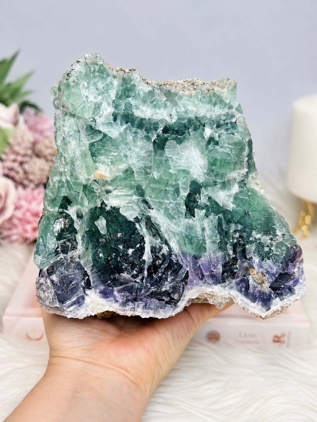 Huge Natural Fluorite Freeform 2.8KG