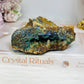 Natural Azurite with Malachite Specimen Geode 10cm 300g