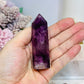 Purple Fluorite Tower 8.5cm