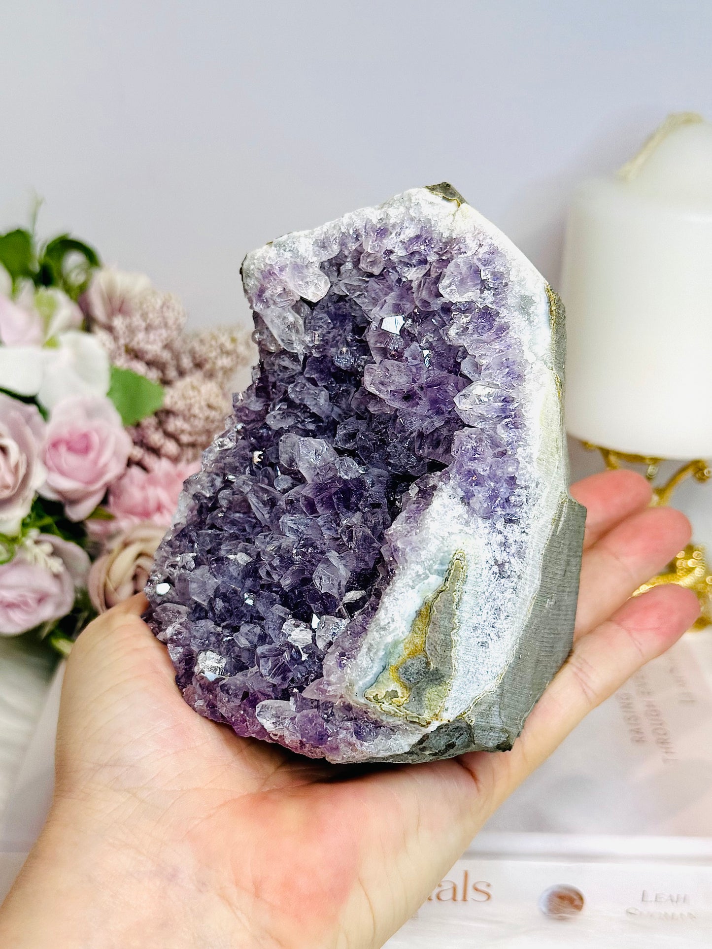 Large Amethyst Cut Base Cluster 11cm 800g