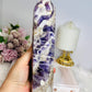 Large Dream | Chevron Amethyst Tower 22.5cm 951g