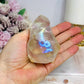 Angel Aura Quartz Carved Flame 8cm (imperfection in back) $39 x