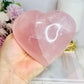Rose Quartz Chunky Heart On Stand 630g