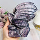 Incredible Large Purple Mica Carved Eagle | Bird 15cm 1KG