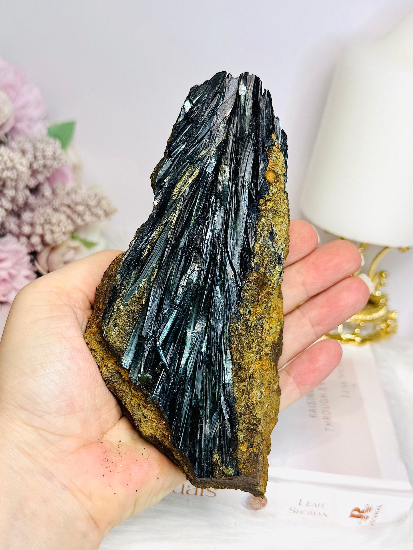 A Collectors Piece ~ Rare Large Vivianite Specimen 14cm 548g