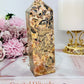 Crazy Lace Agate Chunky Perfectly Cut Tower 15cm