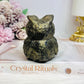 Large Pyrite Owl 8cm 605g