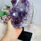 Large High Grade Amethyst with Goethite Inclusions Cluster Freeform On Stand 20cm 2.26KG
