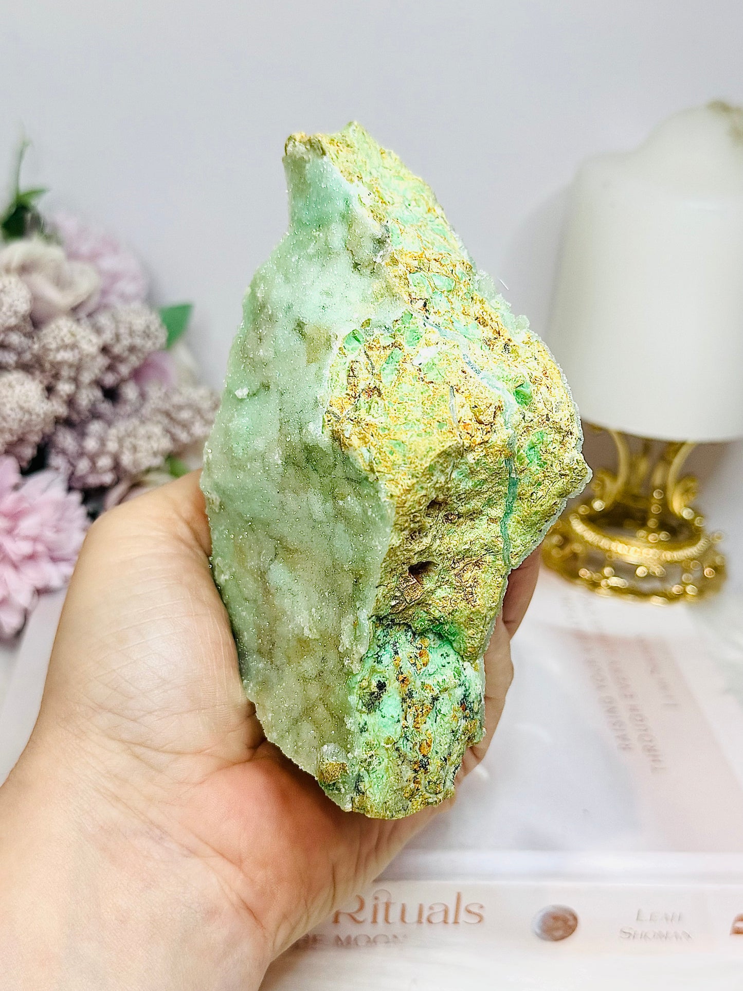 Large Smithsonite Natural Specimen 13cm 404g