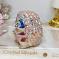 Large Aura Rose Quartz Carved Hedgehog 554g