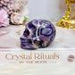 Dream | Chevron Amethyst Skull 6cm