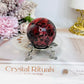 High Grade Rhodonite Sphere On Stand 212g