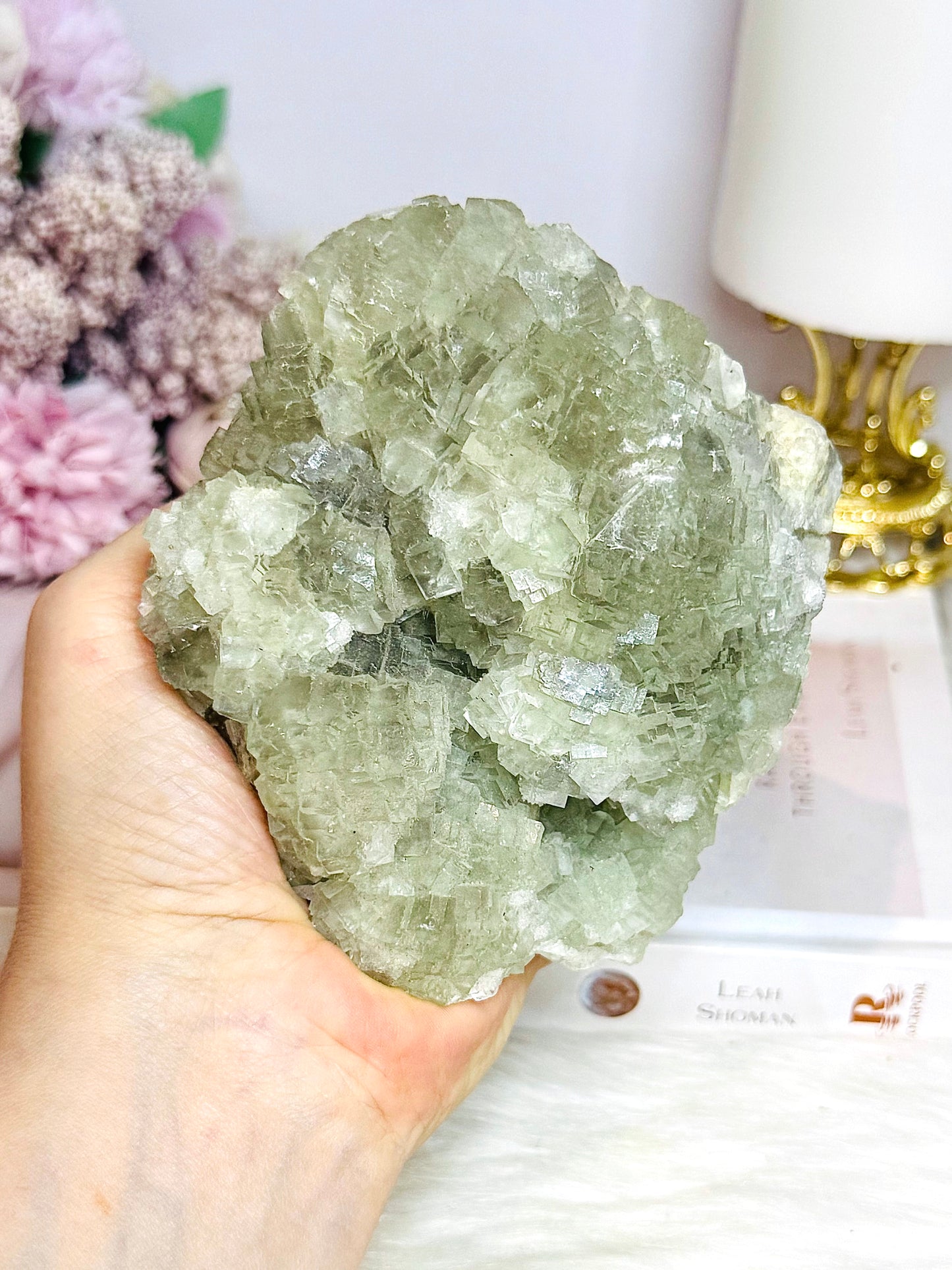 Large Natural Green Fluorite Specimen 722g