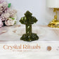 Green Jade Cross 7cm