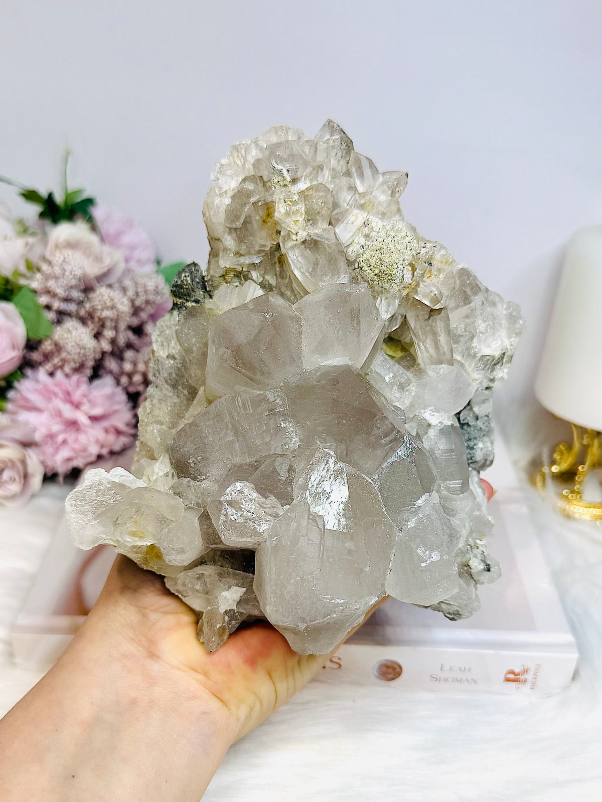 Large Smokey Quartz Natural Cluster 1.3KG