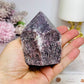 Lepidolite Polished Point 8cm 306g