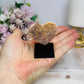 Amethyst Carved Heart On Stand From Brazil 6cm