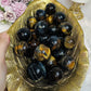 Rare Blue Flash Tigers Eye Small Spheres $15 each