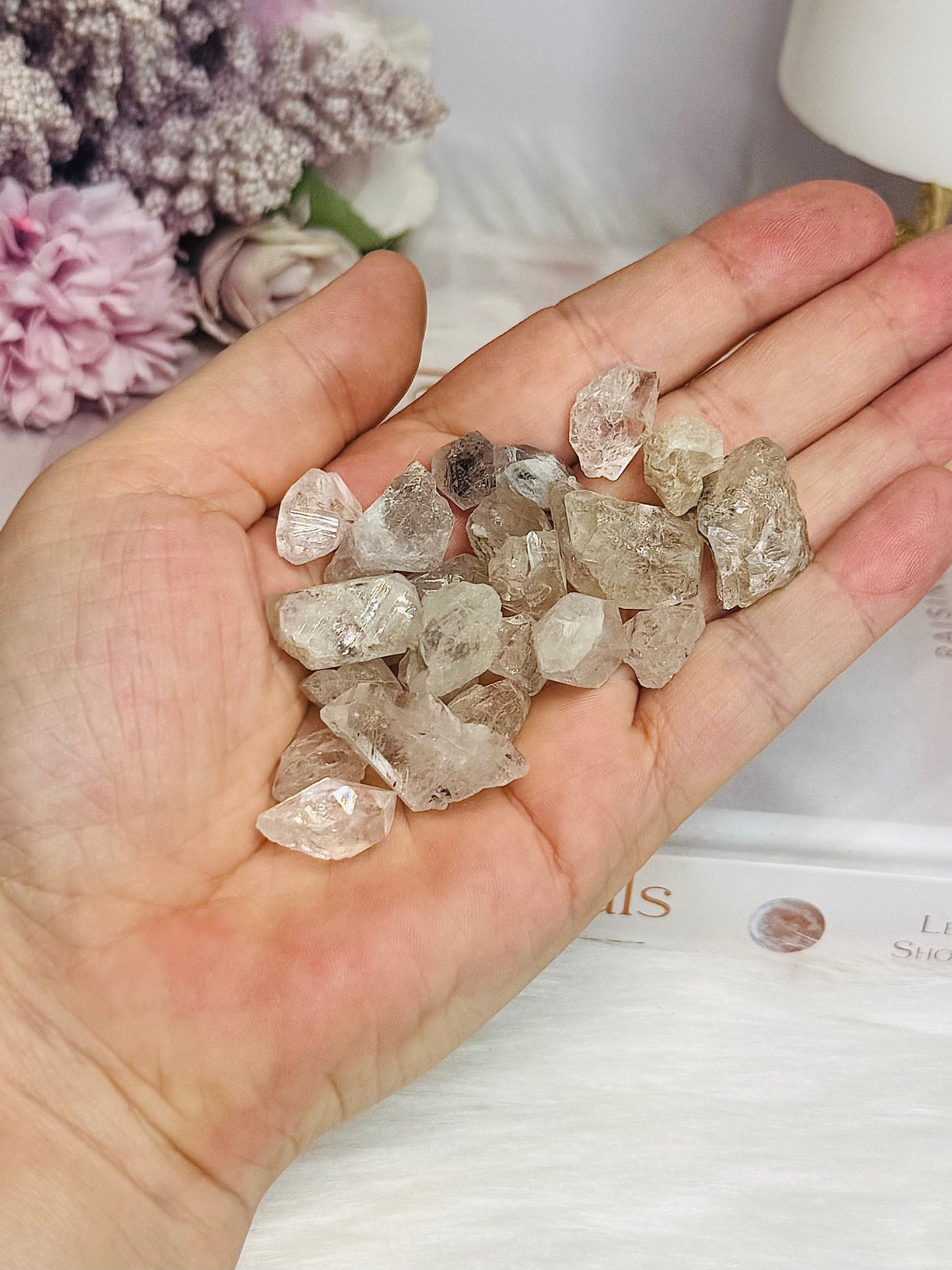 Natural Herkimer Diamonds 50g In Gift Bag
