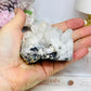 Quartz Cluster in Pyrite 8cm