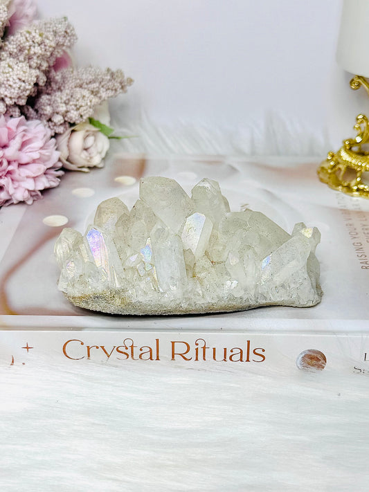 Angel Aura Quartz Cluster 10cm 264g