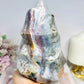Huge Ocean Jasper Carved Flame 17cm 1.87KG