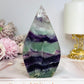High Grade Fluorite Flame 12cm