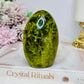 Large Green Opal Freeform 9.5cm 323g