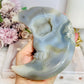 Large Druzy Agate Moon 13.5cm