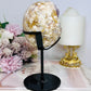High Grade Druzy Pink Amethyst Geode On Custom Made Stand 18cm 714g
