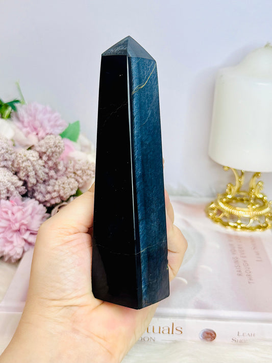 Rare Blue Tigers Eye Tower | Obelisk 15cm