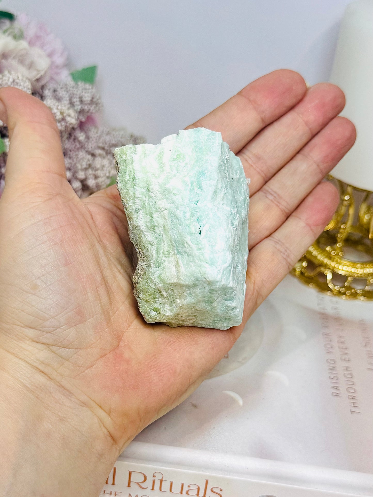 Natural Blue Hemimorphite Specimen 193g