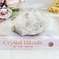 Stunning Sparkling Angel Aura Clear Quartz Cluster 8cm