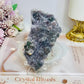 Natural Zeolite Slab on Stand 12cm