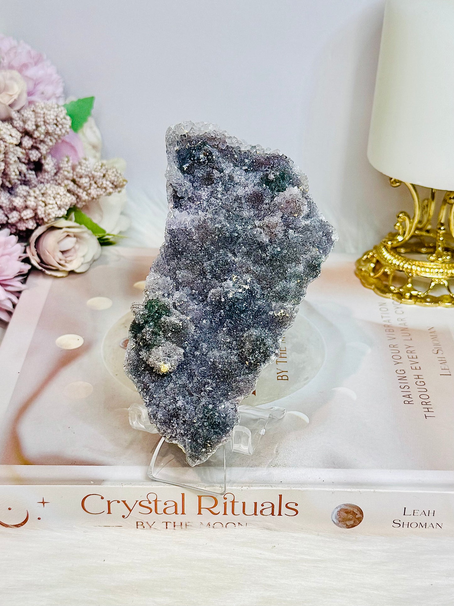 Natural Zeolite Slab on Stand 12cm